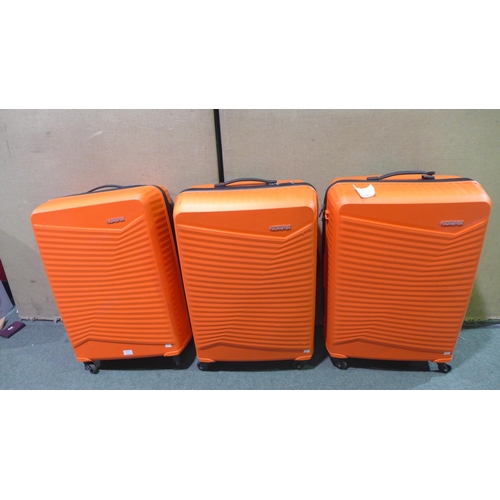 6271 - Three Damaged American Tourister Jetdriver Large Suitcases (349-152-154) *This lot is subject to VAT