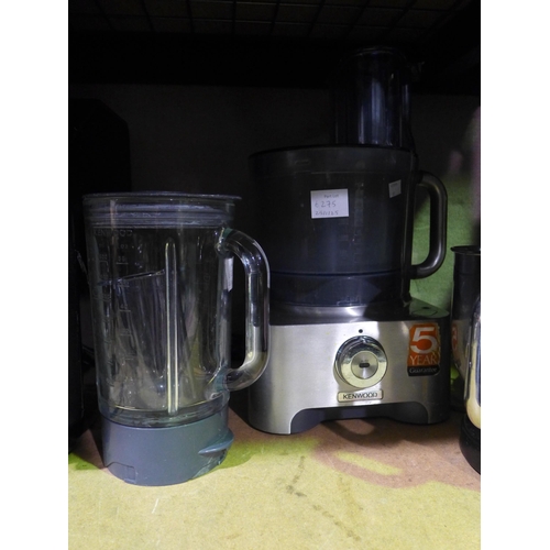 6275 - Two scrap items, Kenwood Kmix Standmixer and a Kenwood Multipro Excel Food Processor, Original RRP £... 