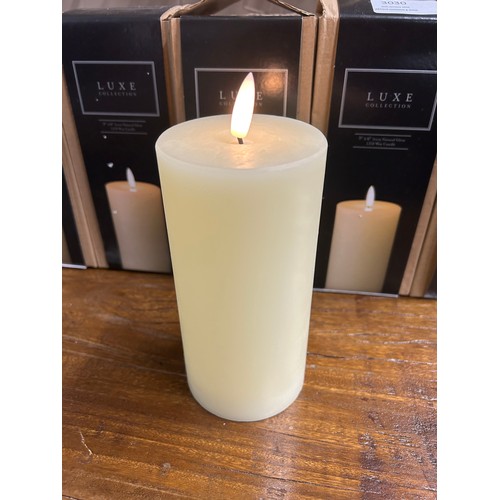 3030 - A set of five Luxe candles