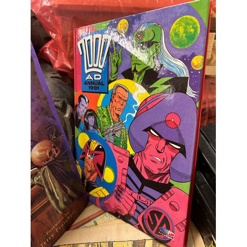 5294A - A collection of vintage comic books including 2000AD