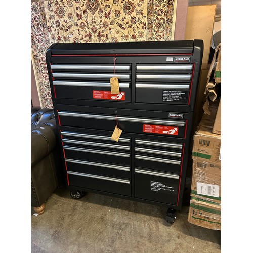 3295 - Kirkland signature redline toolbox with keys (transit damage), Original RRP £666.66 + VAT (4222-19) ... 