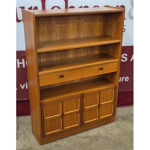 14 - A Nathan Squares teak bookcase