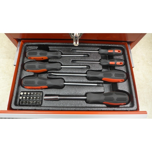 5040 - *VAT* A metal cased 118 piece tool box set including spanners, sockets, Allen keys, screwdrivers, dr... 