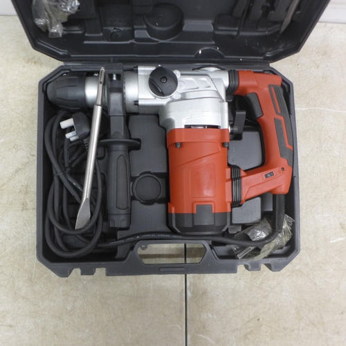 5042 - *VAT* A cased sample 240v SDS Max rotary hammer drill