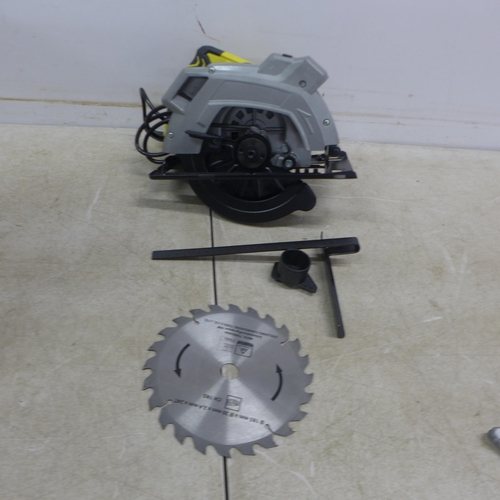 5063 - *VAT* A boxed sample M1Y–GW4 -185 1400W 240v circular saw with blade