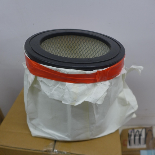 5095 - *VAT* A plastic guard for a CL300 Variable speed lathe, a welding mask and a cylinder filter