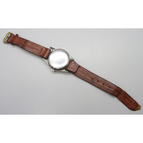 7150 - A 1940s Omega wristwatch, 34mm case including crown