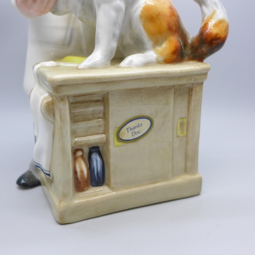 2004 - A Royal Doulton figure, 'Thank’s Doc', HN2731, boxed