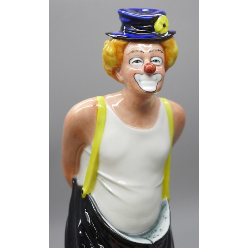 2008 - A Royal Doulton 'Tip-Toe’ clown figure, HN3293, boxed