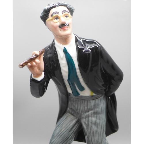 2015 - A Royal Doulton 'Groucho Marx' figure, HN2777, with certificate, 103/9500, no box