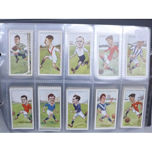 2034 - Cigarette cards; eight sets of football cigarette cards including Gallaher 'Famous Footballers', Pla... 