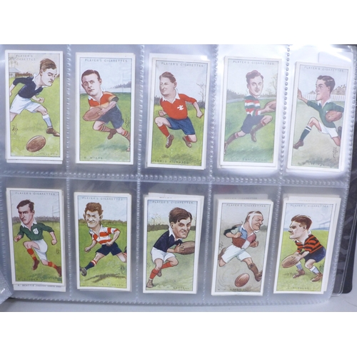 2034 - Cigarette cards; eight sets of football cigarette cards including Gallaher 'Famous Footballers', Pla... 