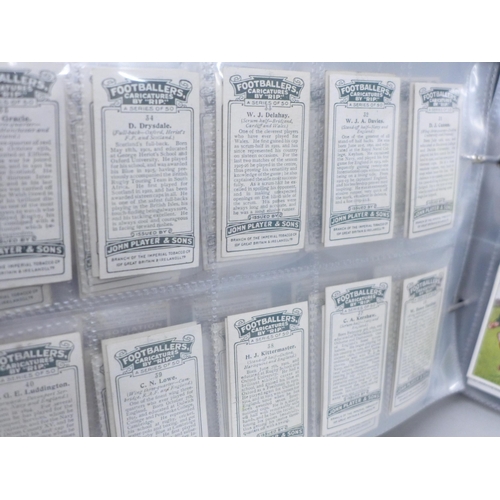 2034 - Cigarette cards; eight sets of football cigarette cards including Gallaher 'Famous Footballers', Pla... 