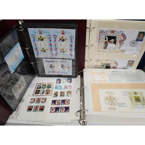 2107 - Stamps; a collection of royalty stamps and covers