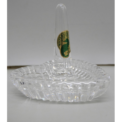 2108 - A collection of glass comprising a Stuart Crystal Henley 8