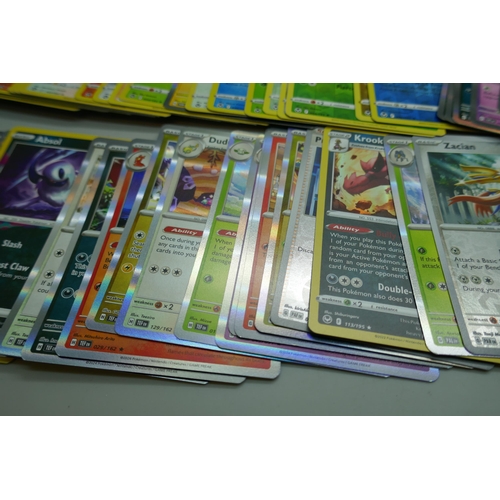 2171 - A large collection of rare holographic Pokémon cards, 100+ cards