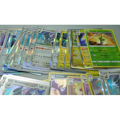 2171 - A large collection of rare holographic Pokémon cards, 100+ cards