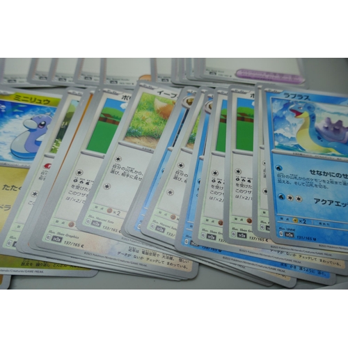 2172 - A collection of 200+ Japanese ‘151’ Scarlett & Violet Pokémon cards