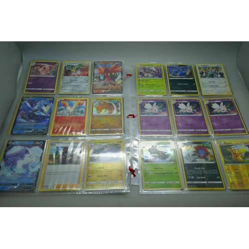 2174 - A collection of vintage and promo Pokémon cards, 65 cards including Team Rocket Rainbow Energy, Pika... 