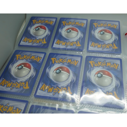 2175 - A collection of vintage Pokémon cards from sets Expedition 2002, Ruby and Sapphire 2003, Skyridge 20... 