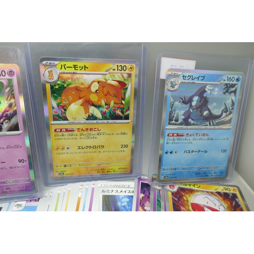 2176 - 550+ Japanese Pokémon cards including holographic