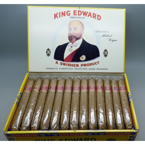 2183 - A box of 50 King Edward cigars