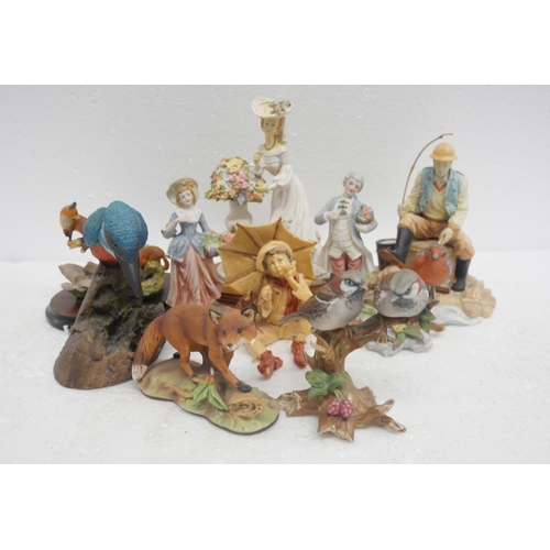 2251 - A collection of ten figures to include Leonardo Collection Ann-Marie figurine, with other animal and... 