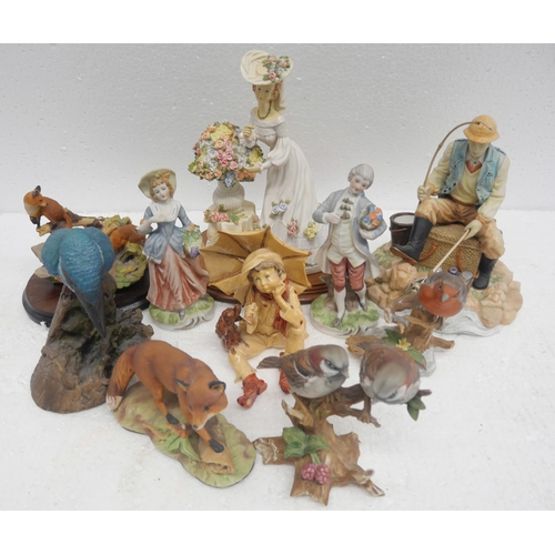 2251 - A collection of ten figures to include Leonardo Collection Ann-Marie figurine, with other animal and... 