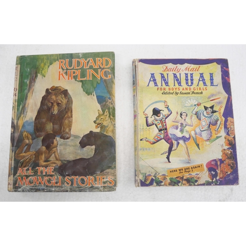 2275 - A King Alberts Book, first edition, a Daily Mail Annual, 1950s, Rudyard Kipling All The Mowgli Stori... 