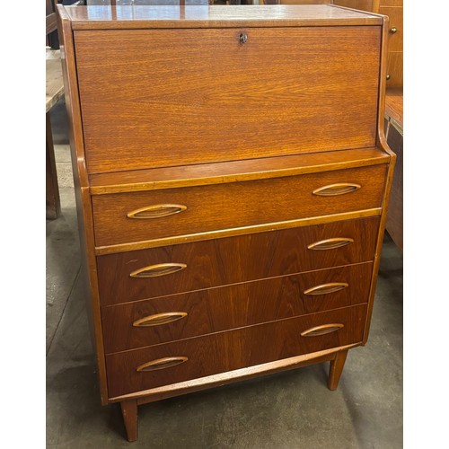 61 - A Jentique teak bureau