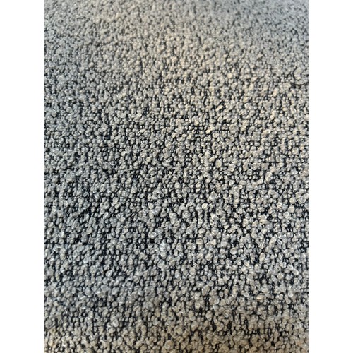 3152A - A set of three grey boucle dining chairs *This lot is subject to VAT