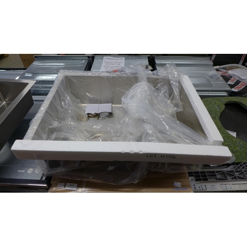 4012 - 2 x Idro large 1.5 bowl sinks - stainless steel *This lot is subject to VAT