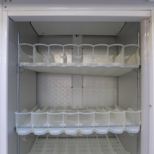 4021 - Husky single glass door drinks display fridge  *This lot is subject to VAT