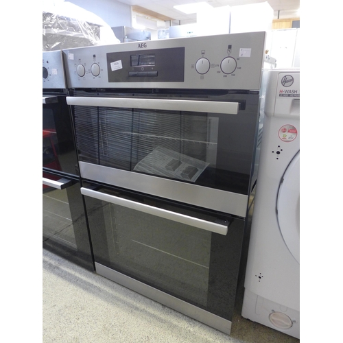 4026 - AEG built-in double oven (481-49)  * This lot is subject to VAT