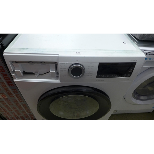 4035 - Bosch Series 6 washing machine - (detergent door cover damaged) (350-318) *This lot is subject to VA... 