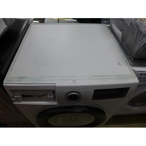 4035 - Bosch Series 6 washing machine - (detergent door cover damaged) (350-318) *This lot is subject to VA... 