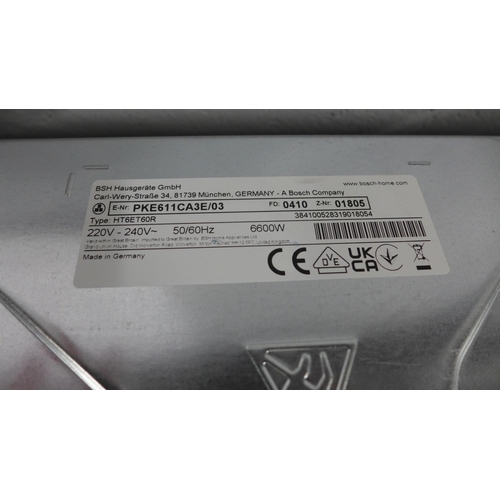 4045 - Bosch ceramic 4 zone hob (481-17)  * This lot is subject to VAT