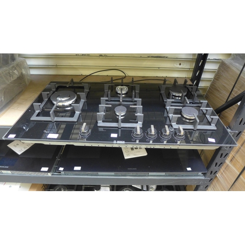 4063 - Bosch gas 5 burner hob with flameselect - (missing hob plate) - (481-55)  * This lot is subject to V... 