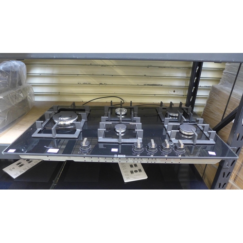 4063 - Bosch gas 5 burner hob with flameselect - (missing hob plate) - (481-55)  * This lot is subject to V... 