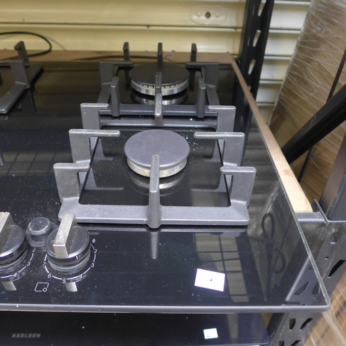 4063 - Bosch gas 5 burner hob with flameselect - (missing hob plate) - (481-55)  * This lot is subject to V... 