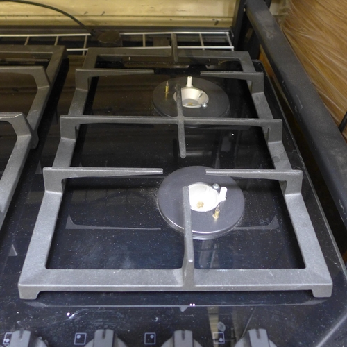 4068 - AEG 4 zone gas on glass Hob - (missing burners) (481-82)  * This lot is subject to VAT