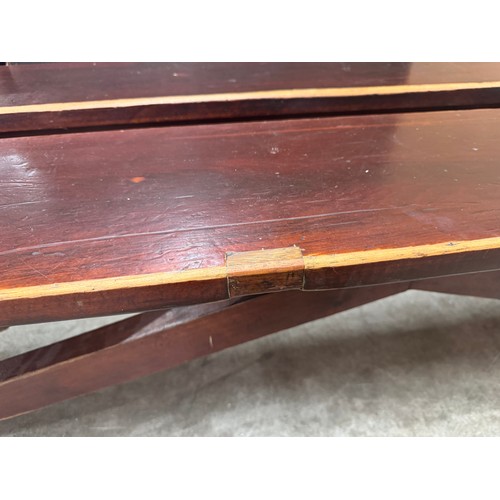 284 - A pair of Victorian pine benches