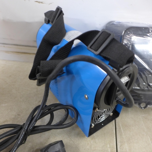 5319 - *VAT* A boxed sample ARC-120 welder with mask