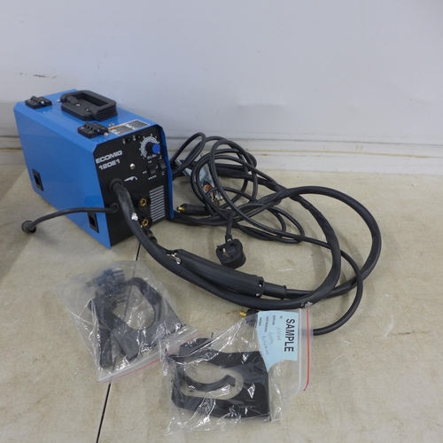 5321 - *VAT* A boxed sample ECOMIG-120E1 MIG/MMA/LIFT TIG Inverter 20amp - with , earth clamp and lead set,... 