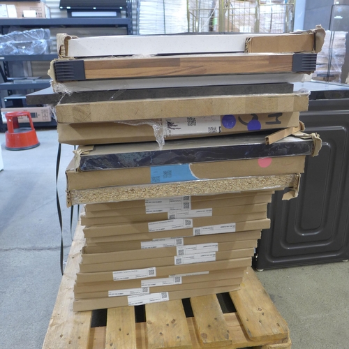 4069 - Mixed pallet of approx 2M worktops *This lot is subject to VAT