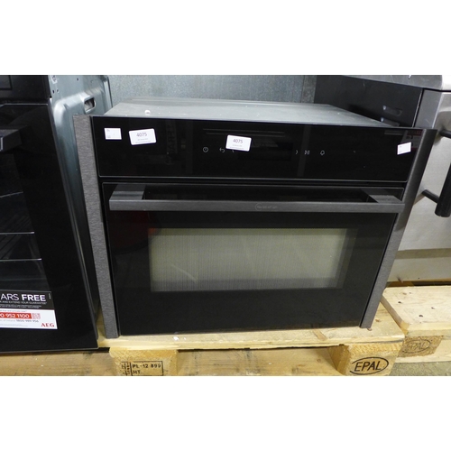 4075 - Neff compact oven with microwave (480-901) *This lot is subject to VAT