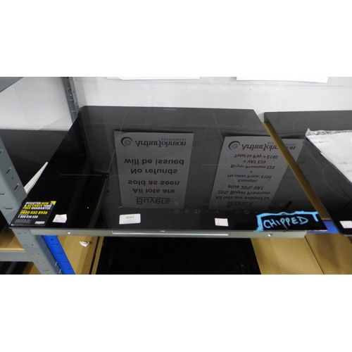 4082 - Zanussi 4 zone 'Hob2Hood' induction hob - (broken corner) - (481-10)  * This lot is subject to VAT