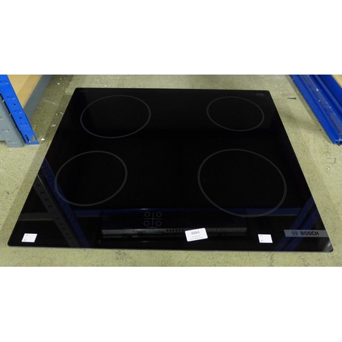 4084 - Bosch ceramic 4 zone hob(481-85)  * This lot is subject to VAT