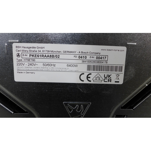 4084 - Bosch ceramic 4 zone hob(481-85)  * This lot is subject to VAT