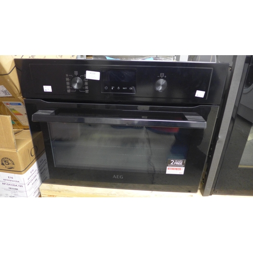 4109 - AEG combi microwave oven (481-76)  * This lot is subject to VAT